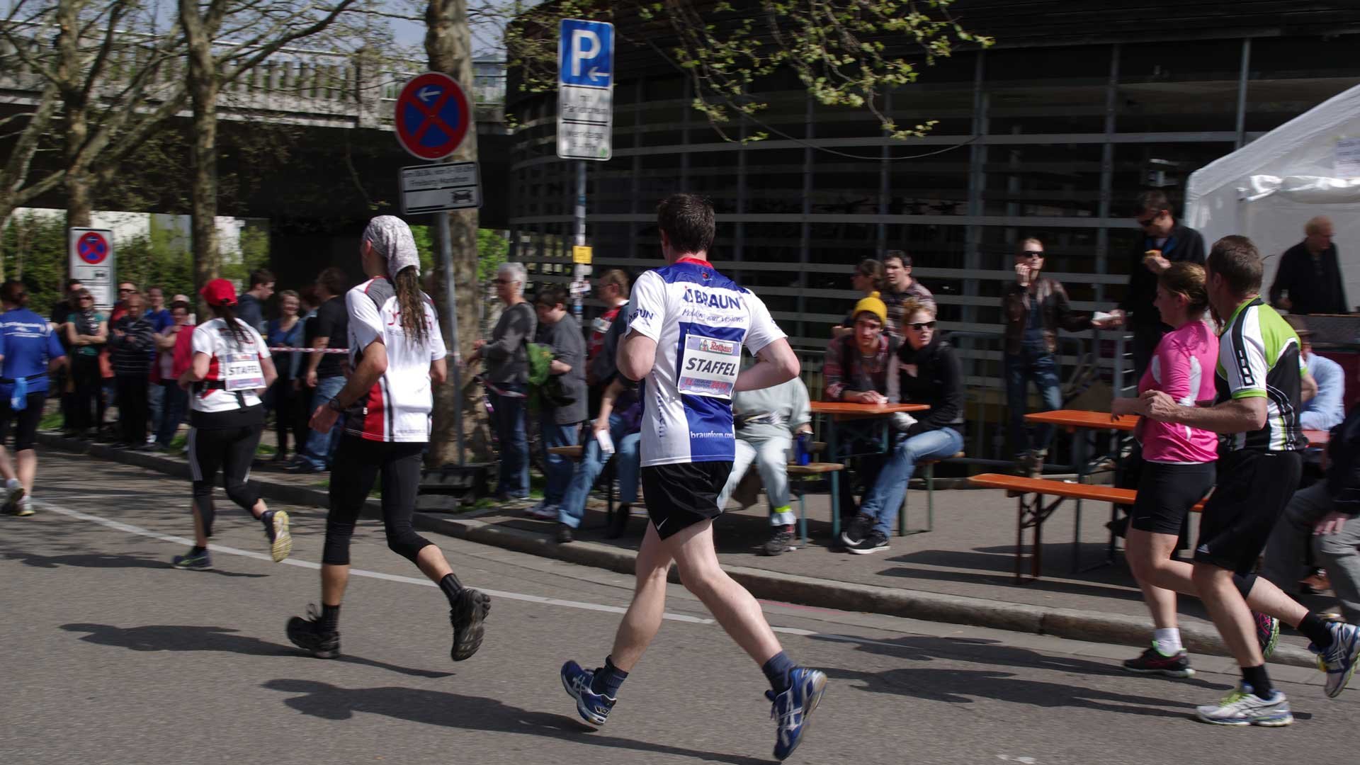 Participant at Freiburg Marathon | © Braunform GmbH